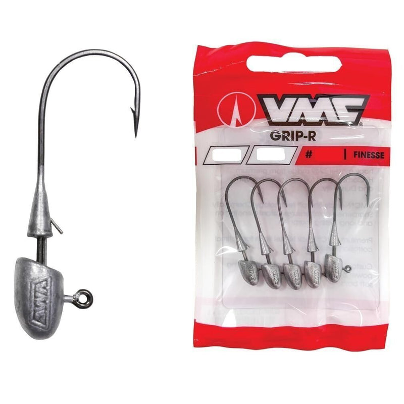 VMC Grip-R Finesse Jigheads with Split Lead Wire Keeper