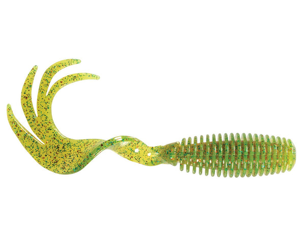 Zman 8 Pack of 2.5 Inch ST Grubz Soft Plastic Lures - BLOOD OIL