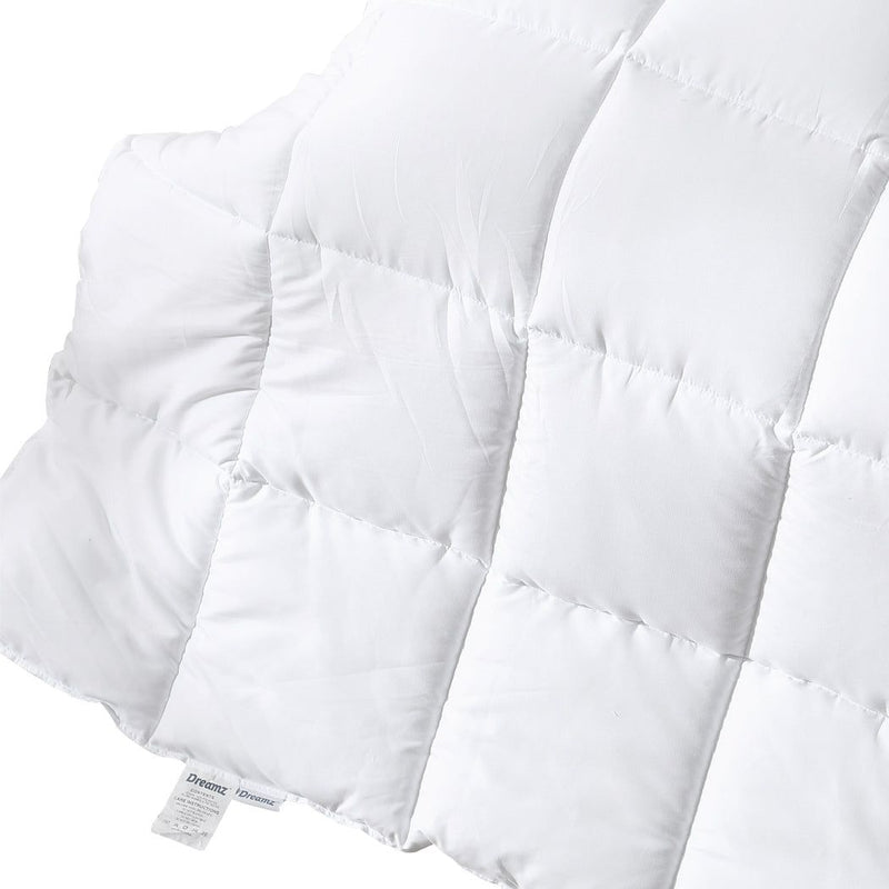 Dreamz 200GSM All Season Bamboo Winter Summer Quilt Duvet Doona Soft Double Size