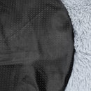 Pawz Pet Bed Cat Dog Donut Nest Calming Kennel Cave Sleeping Light Grey XXXL