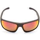 Dirty Dog Axle Satin Black/Grey-Purple Fusion Mirror Polarised Unisex Sunglasses