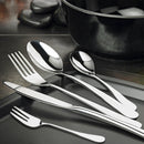 Traderight Group  Cutlery Set Stainless-Steel Knife Fork Spoon Kitchen Tableware Set Silver 120Pcs