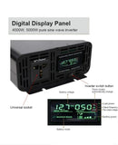 2000W Pure Sine Wave Inverter 12V to 220V DC-AC Converter