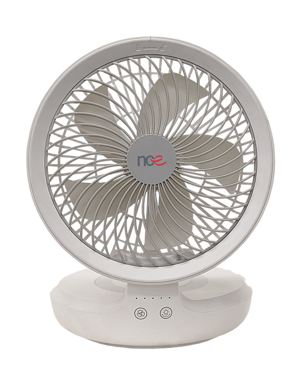 NCE 12V Oscillating Fan - White
