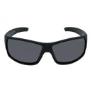 Ugly Fish P1127 Basic Black Frame/Smoke Lens Polarised Wrap Sunglasses