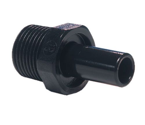 John guest Stem Adapter Male 12mm x 3/8"