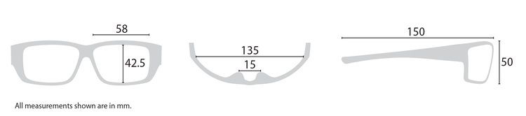 Tonic Outback Polarised Sunglasses with Glass Green Mirror Lens and Black Frame