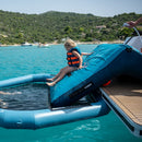 Jobe Infinity Switch Multi Position 2-Person Lounge or Towable Tube (Teal)