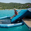 Jobe Infinity Switch Multi Position 2-Person Lounge or Towable Tube (Teal)