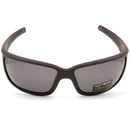 North Beach Ark Satin Black/Grey Polarised Men's Sports Sunglasses