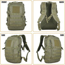 Waterproof Tactical Backpack Molle Rucksack Green