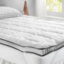 Dreamz Pillowtop Mattress Topper Mat Bedding Luxury Pad Protector Cover Queen