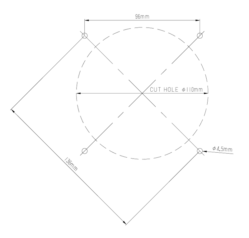 Axis MA500B  5" Marine Speaker-Black