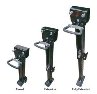 Quick Release Adjustable Leg Aluminium Foot - Adjustable Length Size 3 to 5