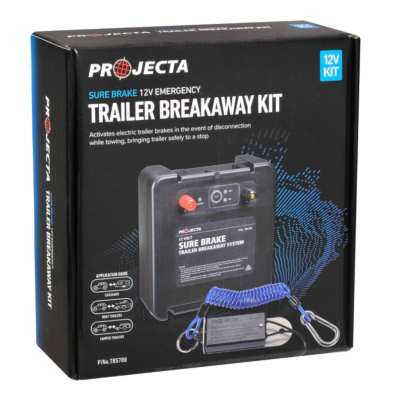 Projecta Sure Break 12V Emergency Trailer Breakaway Kit