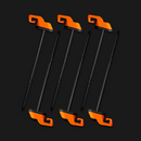 Tiegear Lite Terra Peg 6 Pack