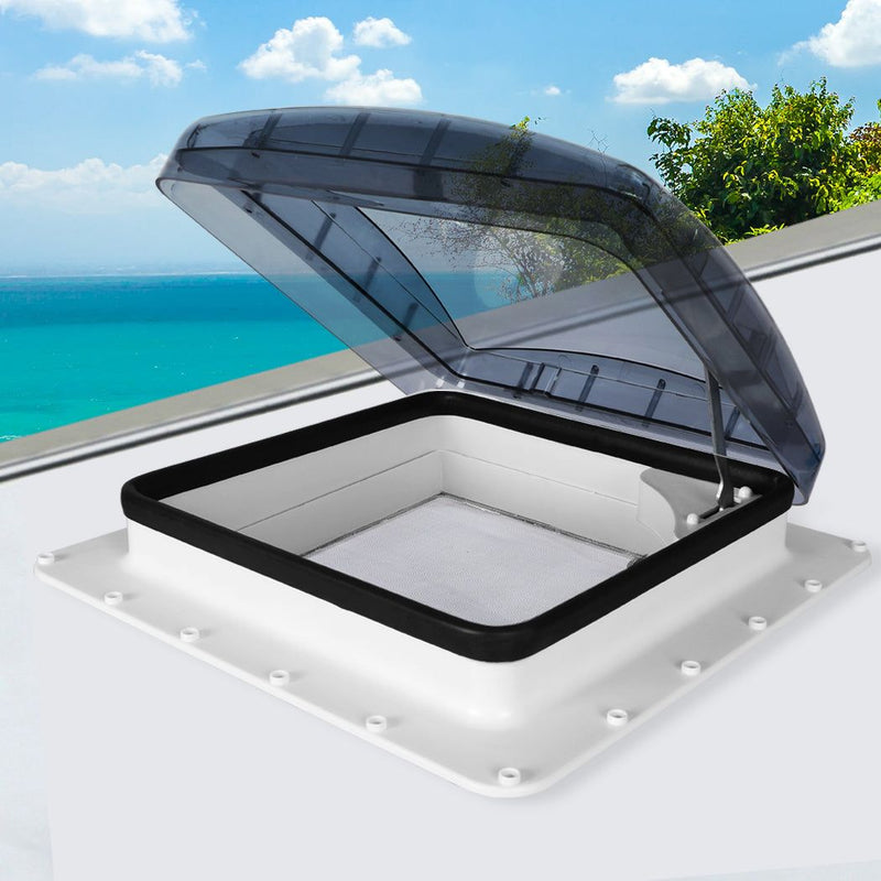Manan Caravan Roof Vent 400x400mm Exhaust Hatch Skylight Motorhome Camper