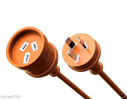 Mini Ampfibian 15A to 10A 240v Power Adapter RV RCD Caravan