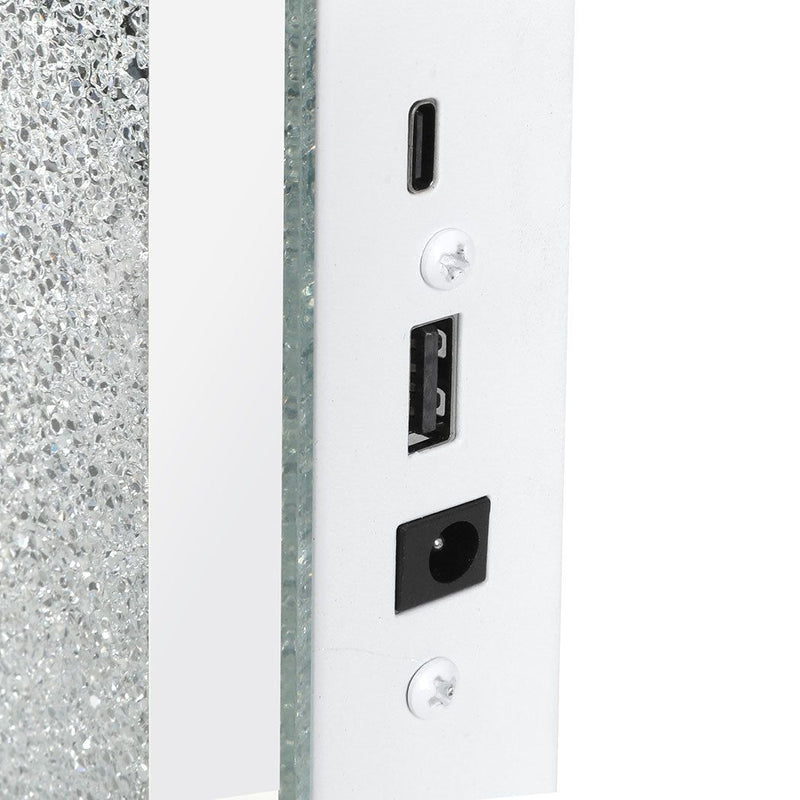 Yezi Makeup Mirror LED Lighted Hollywood Vanity Magnifying Mirrors Rechargeable