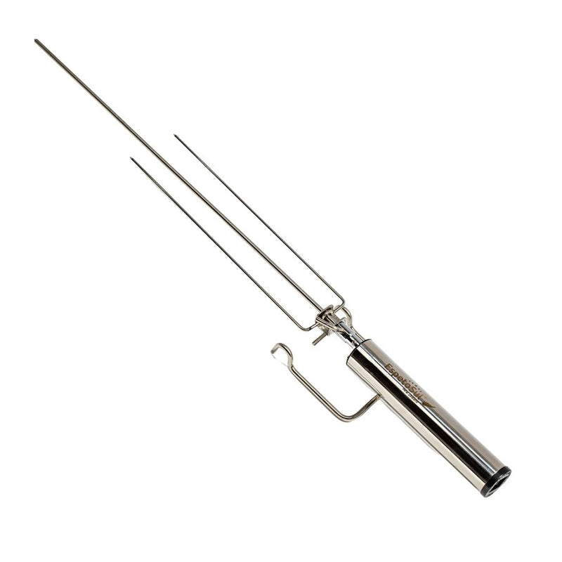 EspetoSul 62cm Premium Portable BBQ Rotisserie Kit - Cordless Motorised Handle