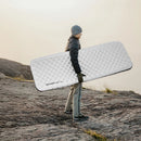 Inflatable Pad 6.5 R-Value Thermal Air Mattress White