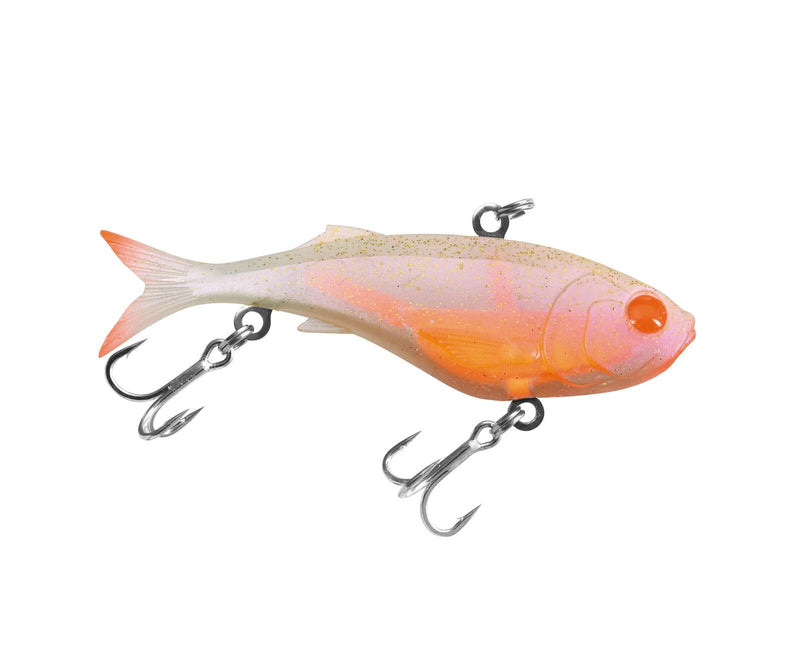 75mm TT Lures 13gm Quake Soft Vibe Fishing Lure Rigged with 4X Strong Trebles