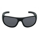 Ugly Fish P1044 Basic Black Frame/Smoke Lens Polarised Wrap Sunglasses