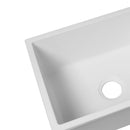 Traderight Group  Granite Kitchen Sink Laundry Stone Sinks Undermount Single Bowl 59cmx45cm White