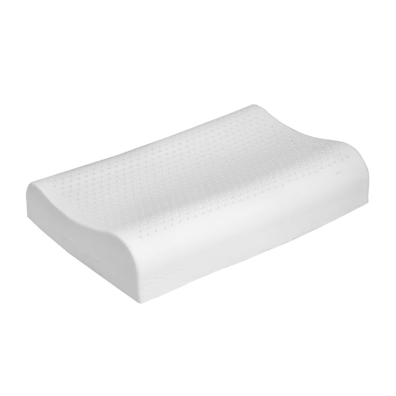Dreamz Natural Latex Pillow High Low Side Washable Case Anti Bacteria Luxurious