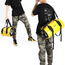 20L Waterproof Bike Pannier Bag Rear Trunk Saddle Bag Yellow
