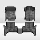 KIWI MASTER 3D TPE Car Floor Mats Liner fit Mitsubishi Triton MR 2019-Current Dual Cab Without Electric Seats