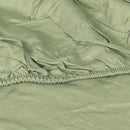 Dreamz Fitted Sheet Set Pillowcase Bamboo King Sage Green Summer 4Pcs