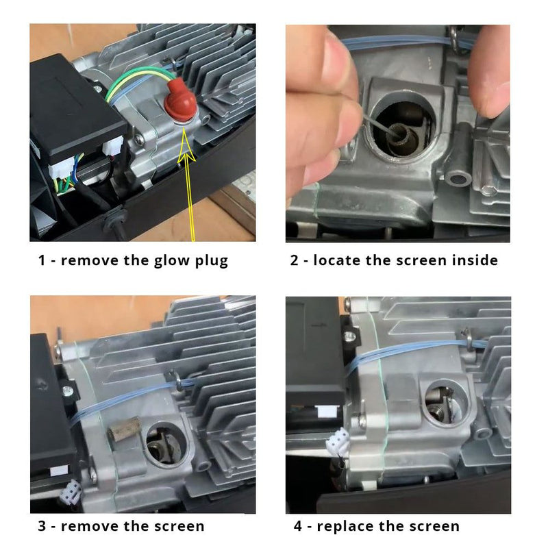 Glow Plug Screen x2