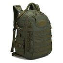 35L Waterproof Camo Hiking Backpack Green