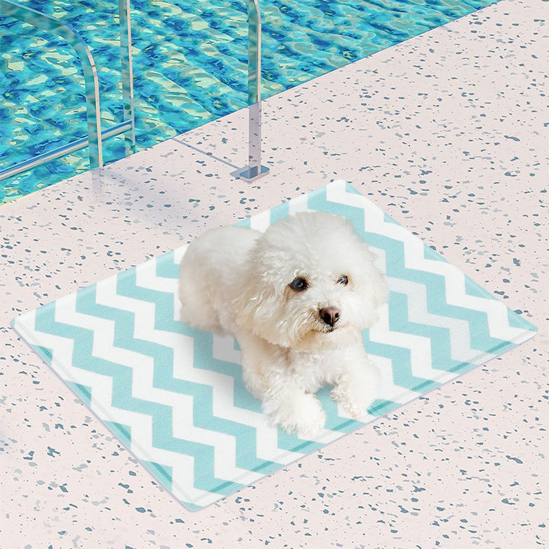 Pawz Pet Cooling Mat Dog Cat Gel Non-Toxic Bed Puppy Self-cool Summer Ice Pad S