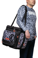 Rapala LureCamo Magnum Fishing Tackle Bag with Moulded Waterproof Bottom and Lid