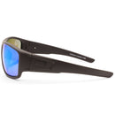 Dirty Dog Muffler Satin Black/Grey-Ice Blue Mirror Polarised Men's Sunglasses
