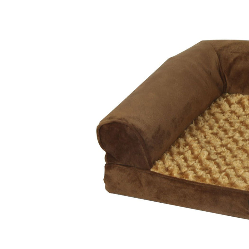 Pawz Pet Bed Sofa Dog Beds Bedding Soft Warm Mattress Cushion Pillow Mat Plush M