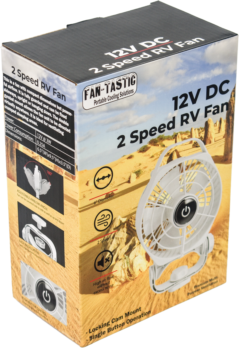 Fantastic 12VDC 2 Speed Fan