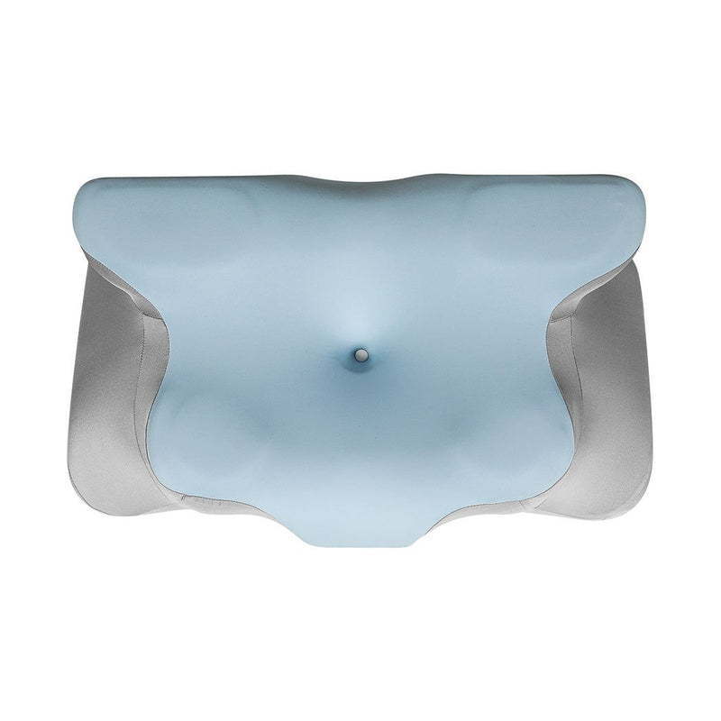 Dreamz Contour Memory Foam Pillow Cervical Neck Shoulder Pain Relief Blue
