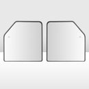 Pair of Large FLAT Replacement Mirror for San Hima Gen2 Towing Mirror