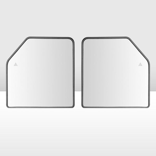 Pair of Large FLAT Replacement Mirror for San Hima Gen2 Towing Mirror