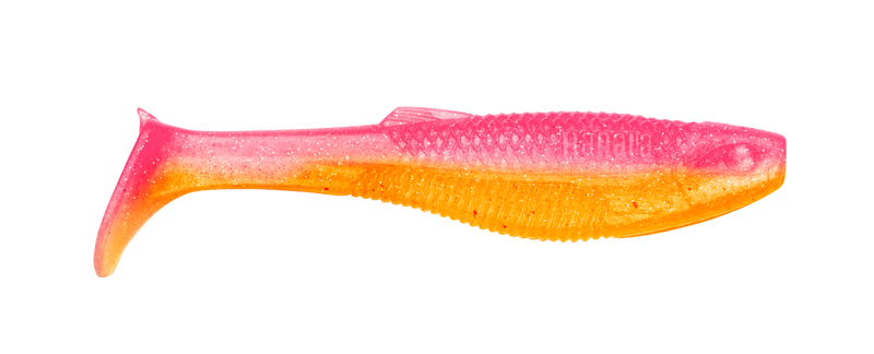 6 Pack of 3 Inch Rapala Crush City Heavy Hitter Soft Plastic Paddle Tail Lures