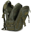 35L Waterproof Camo Hiking Backpack Green