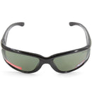 Dirty Dog Banger Polished Black/Green Polarised Men's Sport Sunglasses