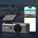Dash Camera 4K Wifi Car Recorder Voice Control Night Vision Parking Monitor 64G