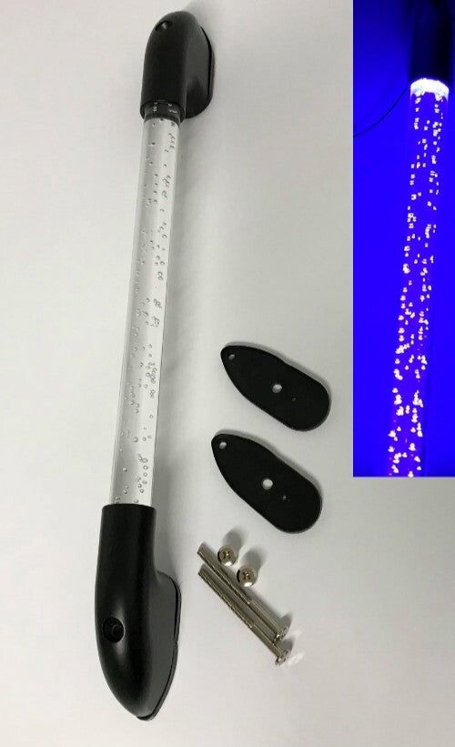 LED Grab Handle with Switch - Black
