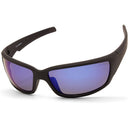 North Beach Ark Satin Black/Ice Blue Mirror Polarised Men's Sunglasses