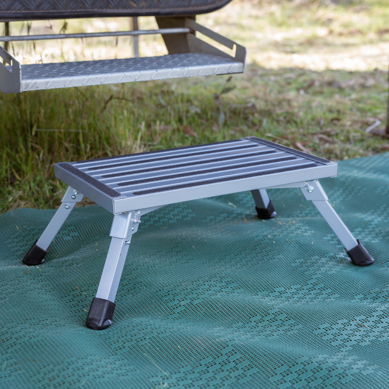 Supex STP3 Aluminium Caravan Step Grey