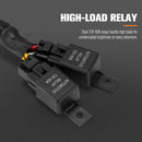 Lightfox 40A High Beam Wiring Harness With DT 3-Pin Connectors Fit LED Pod Light